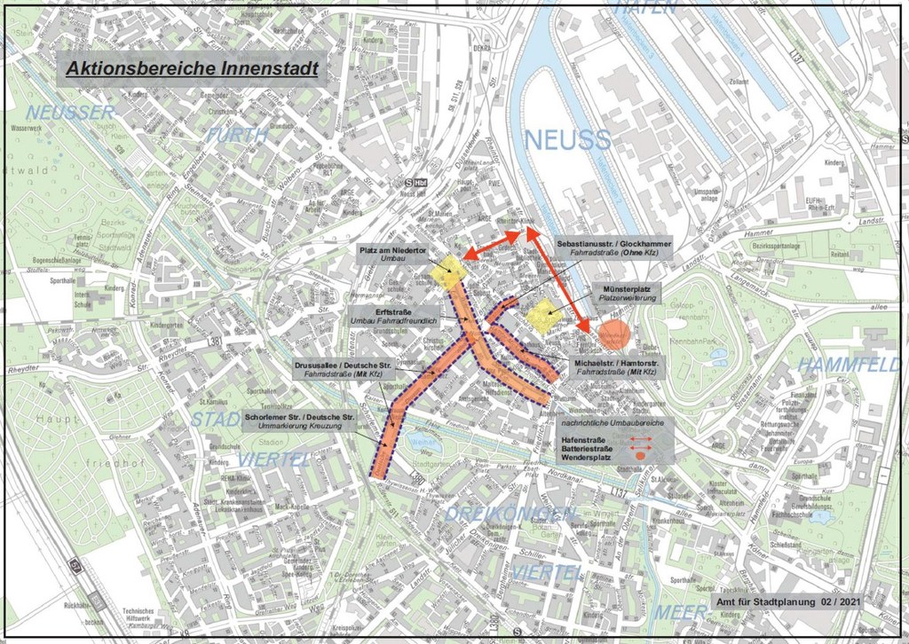 Auto-arme Innenstadt