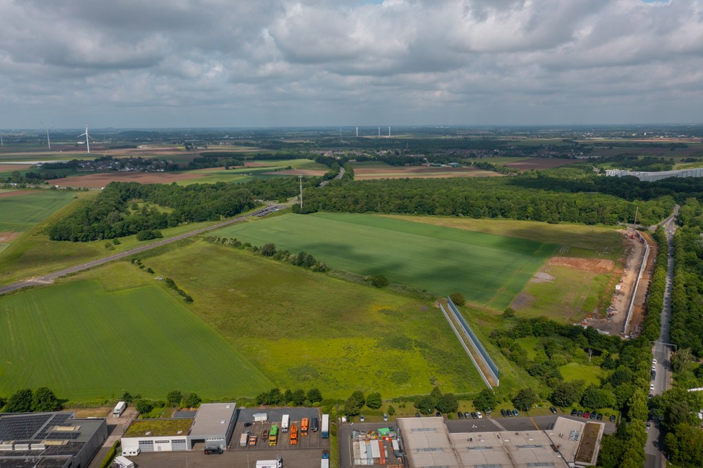 Gelände geplantes Werk Neuss-Holzheim (c) HARIBO GmbH & Co. KG