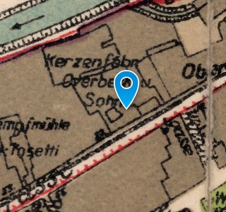 Stadtarchiv: Historischer Lageplan 1925