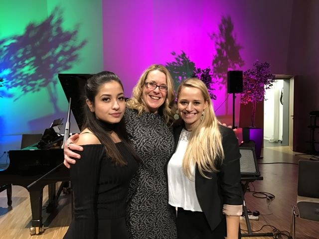 Melisa Toprakci, Regina Mester und Clara Krum