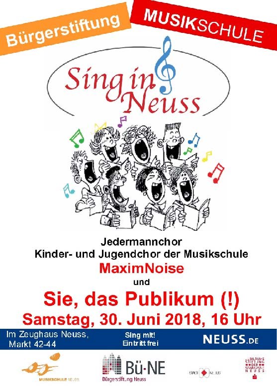 Sing in' Neuss wieder ein voller Erfolg!