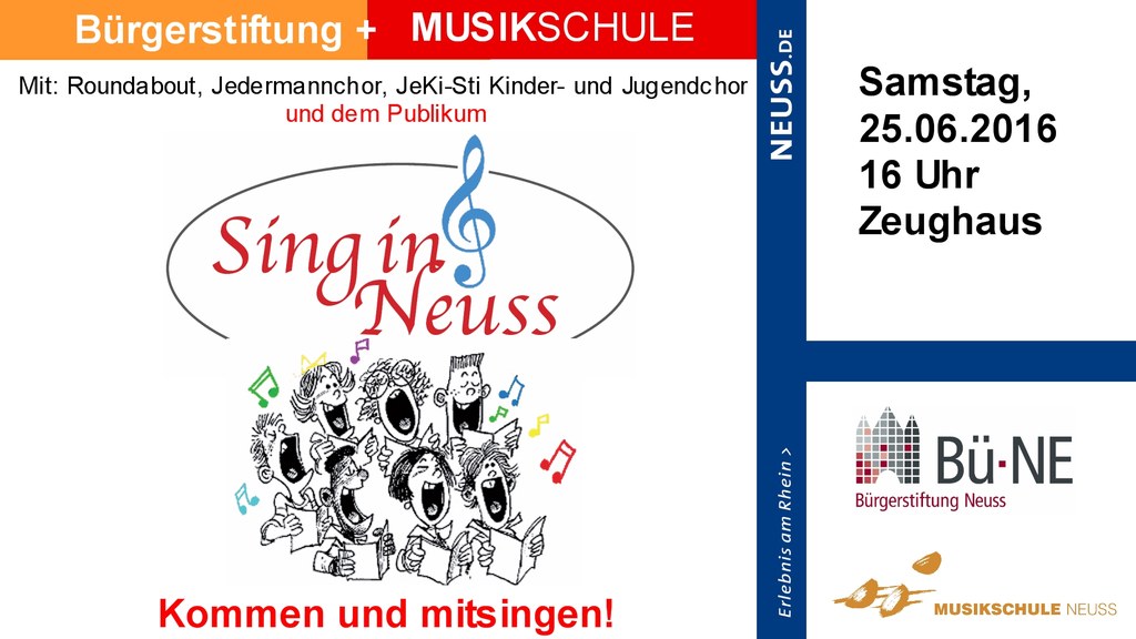 Sing in’ Neuss!