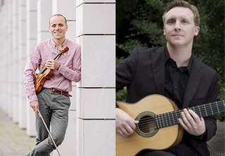 Mario Di Nonno (Violine) und Christian Winter (Gitarre), beide Dozenten an der Musikschule Neuss, nehmen Sie an diesem Tag mit auf eine turbulente Reise durch die Musikgeschichte.