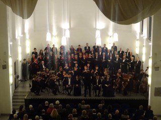 Der Kammerchor der Musikschule Neuss.