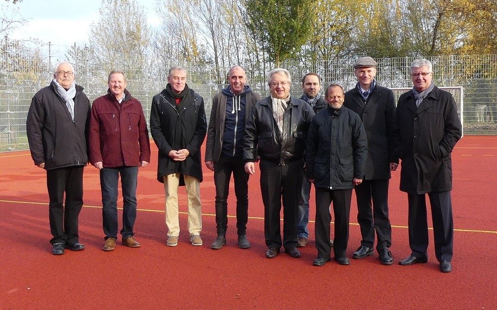 (v. l. nach r.) G. Goeke, H.Schmitz, W. Spangenberger, N. Seeger, U. Talke, D.Koch, T. Welsch, Dr. M. Welpmann, R.Knipprath
