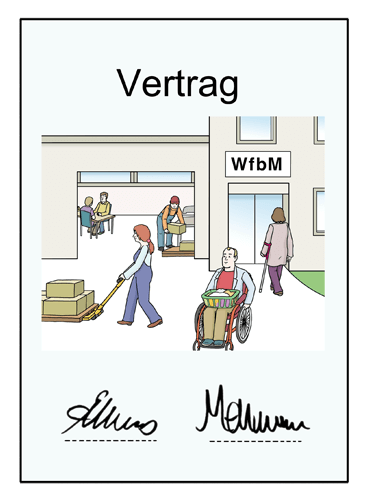 Arbeits-Vertrag.