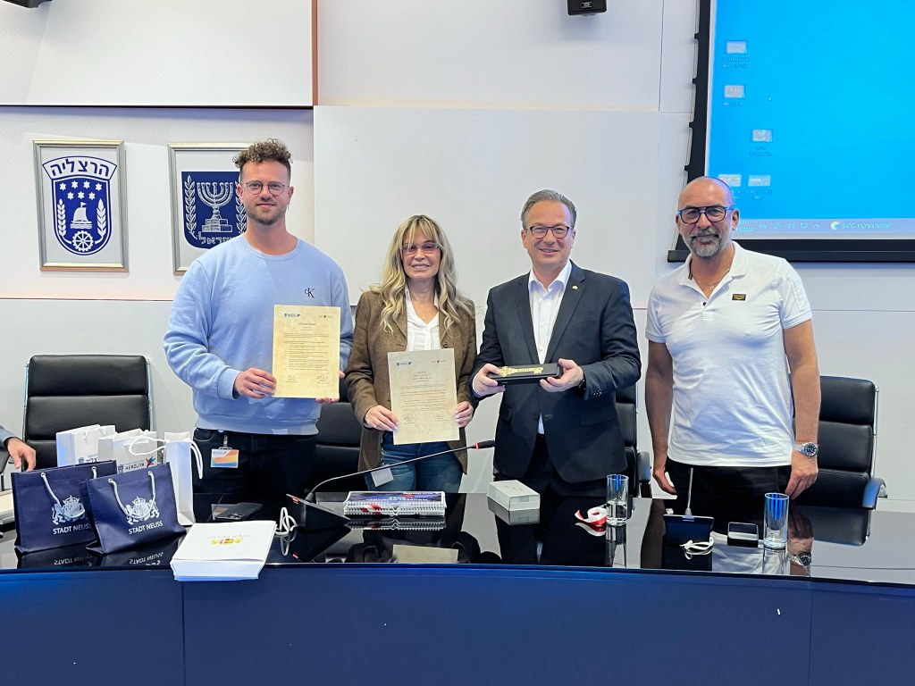 Letter of Intent in Herzliya unterzeichnet