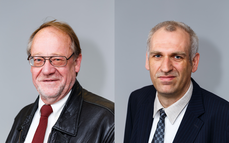 Christian Helmut Holz (l), Dietmar Dahmen (r)